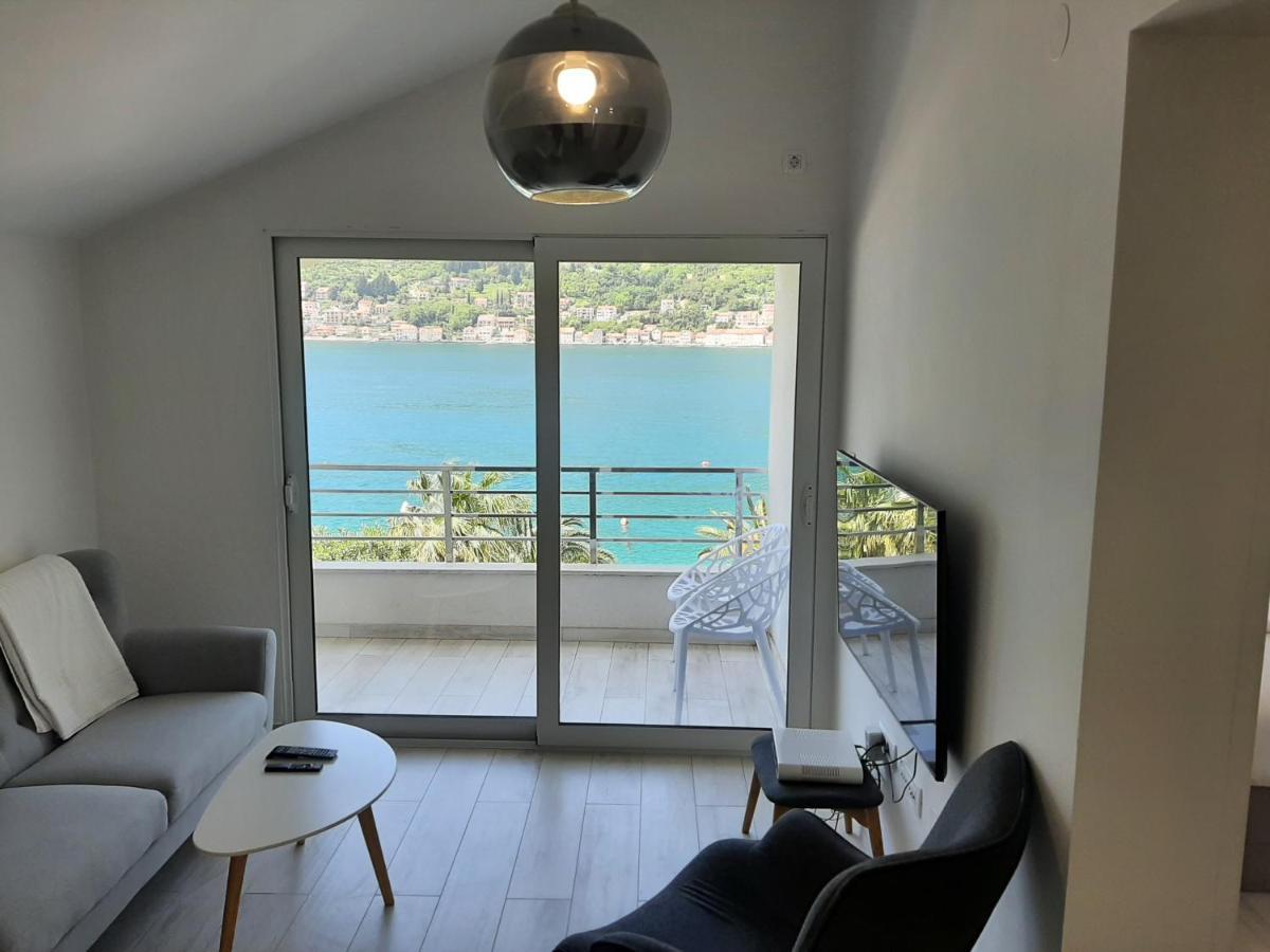 Ferienwohnung Luxury Flat With Amazing View Ines Kotor Exterior foto